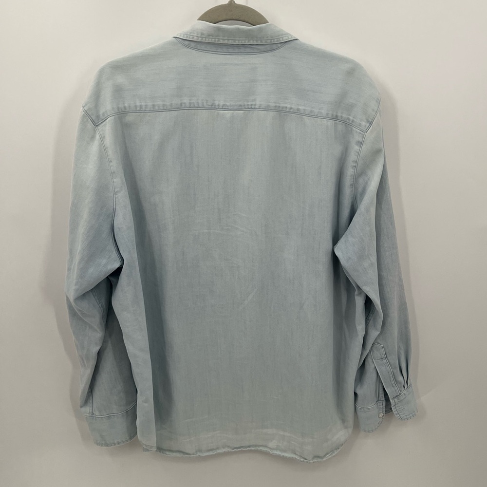 Frank & Eileen “Eileen” Chambray Button Down Shirt - image 3